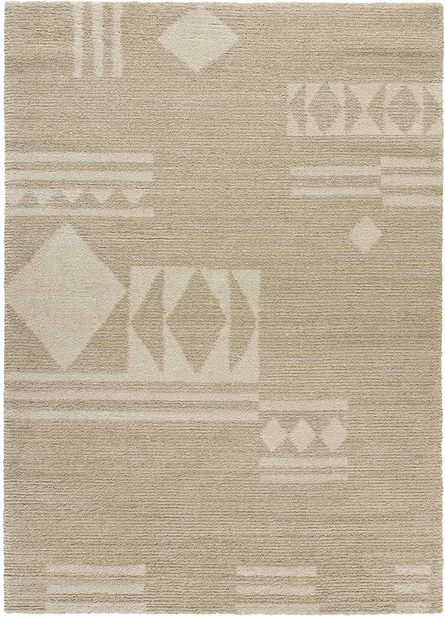 VENUS - Tapis géométrique beige, 120X170 cm