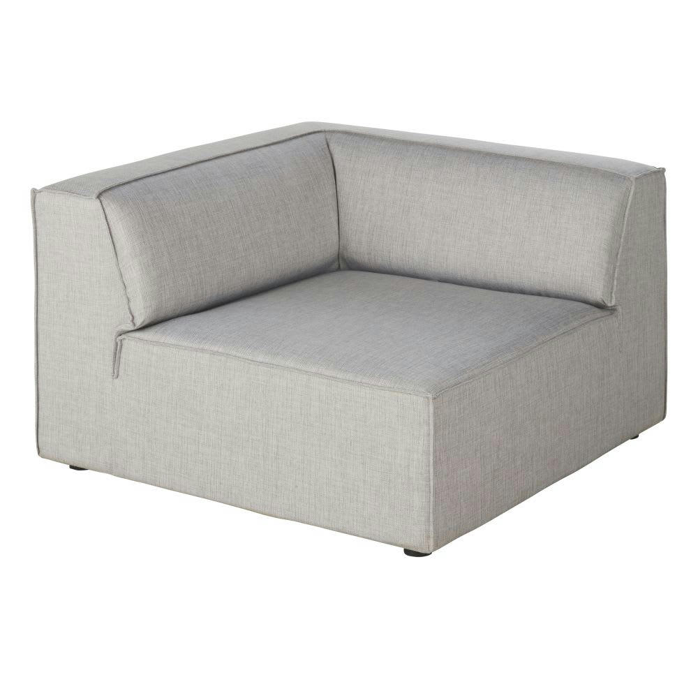 Fakir - Angle pour canapé modulable gris