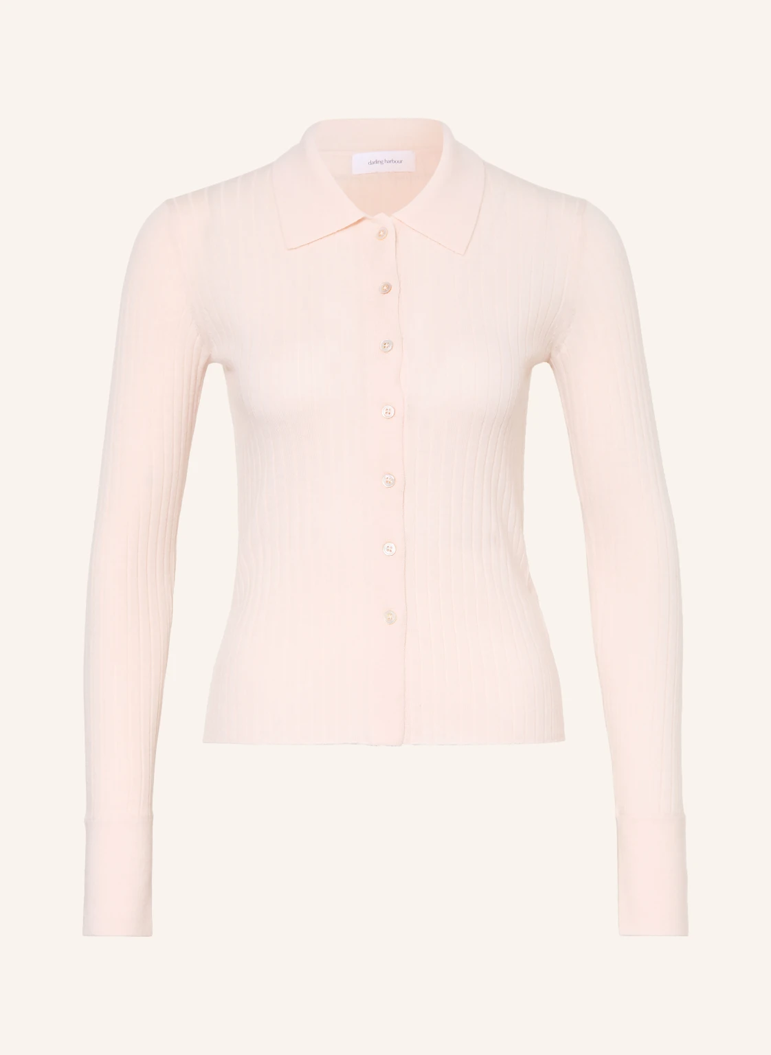 darling harbour Strickjacke aus Merinowolle