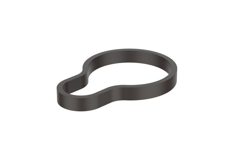 drinkflessen sport strap - graphite black