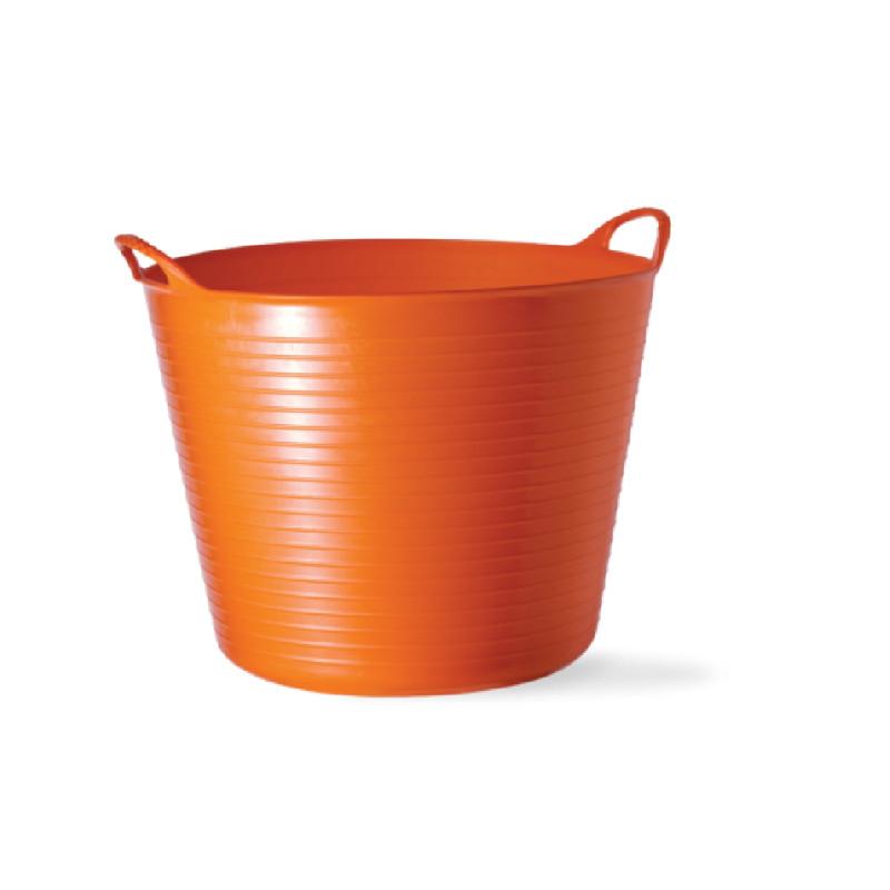 Seau en plastique souple Tubtrug orange 26 L