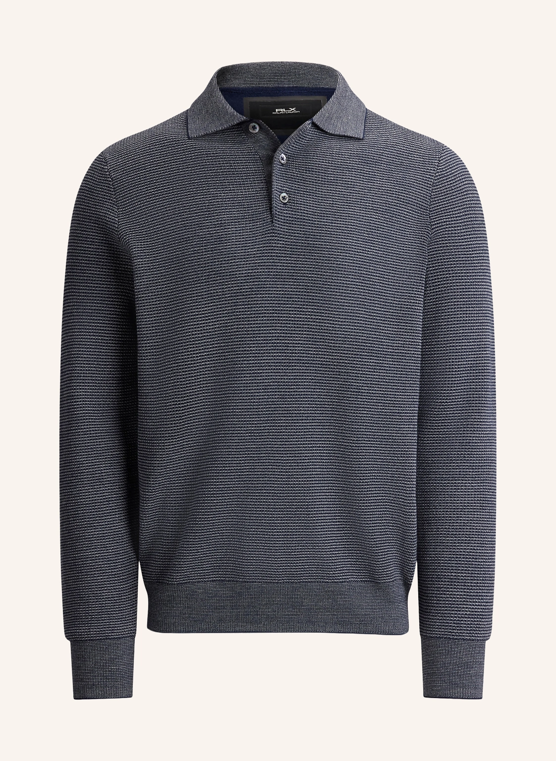RLX RALPH LAUREN Funktions-Poloshirt mit Merinowolle