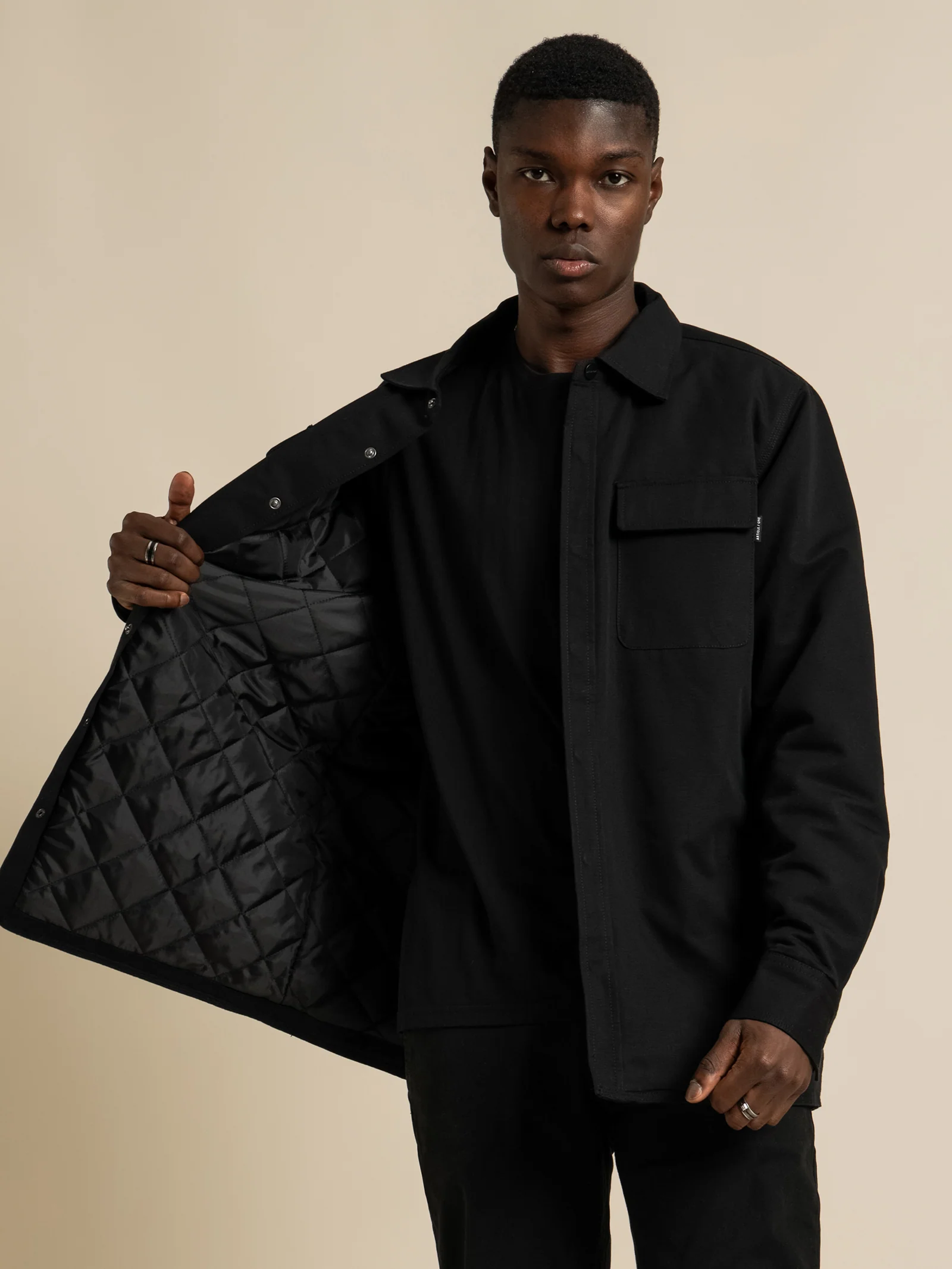 Luca Canvas Sherpa Jacket