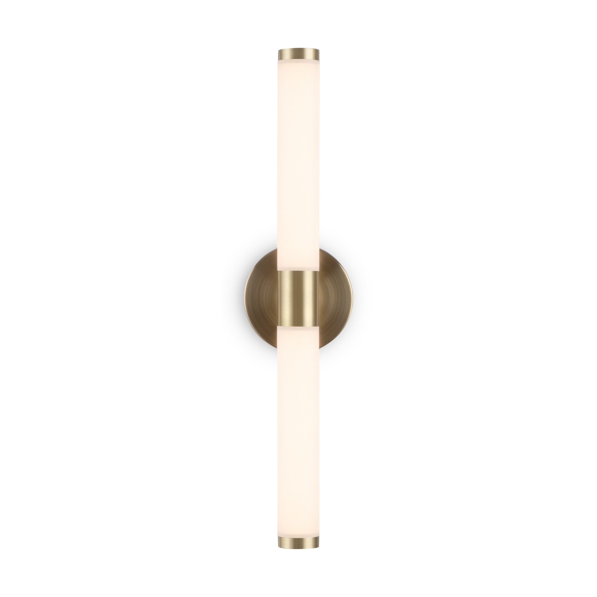 Kinkiet AXISmosiężno-złoty LED 1x10W 1050lm wym:35,6x3x3cm IP20 Maytoni