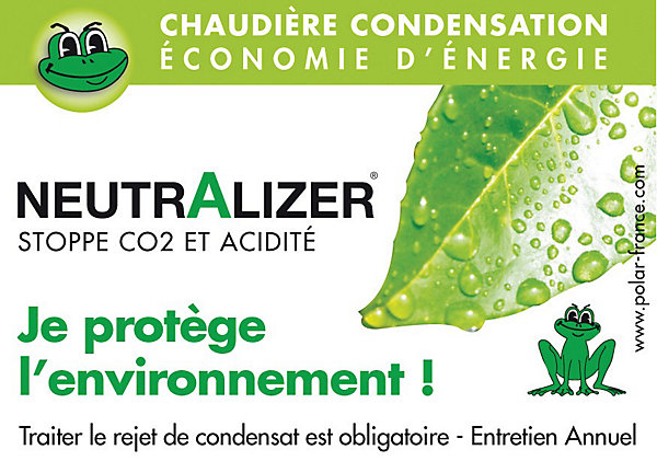 Neutraliseur Condensats chaudière gaz - NEUTRALISEUR DE CONDENSATS GAZ 50 KW MAX