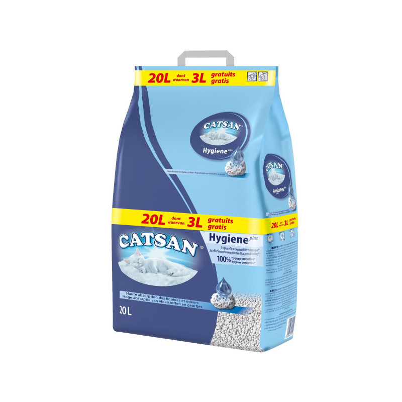 Litière pour chat CatSan 17 L   3 L gratuit