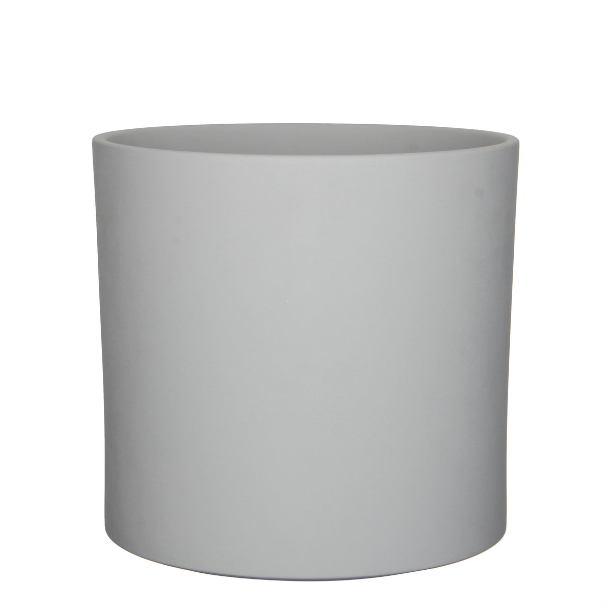 Mica Decorations Era Bloempot - H31 x Ø33 cm - Ruw - Lichtgrijs
