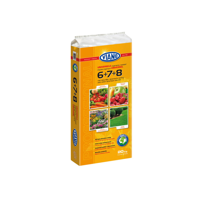 Engrais organique 6 7 8 Universel 20 kg