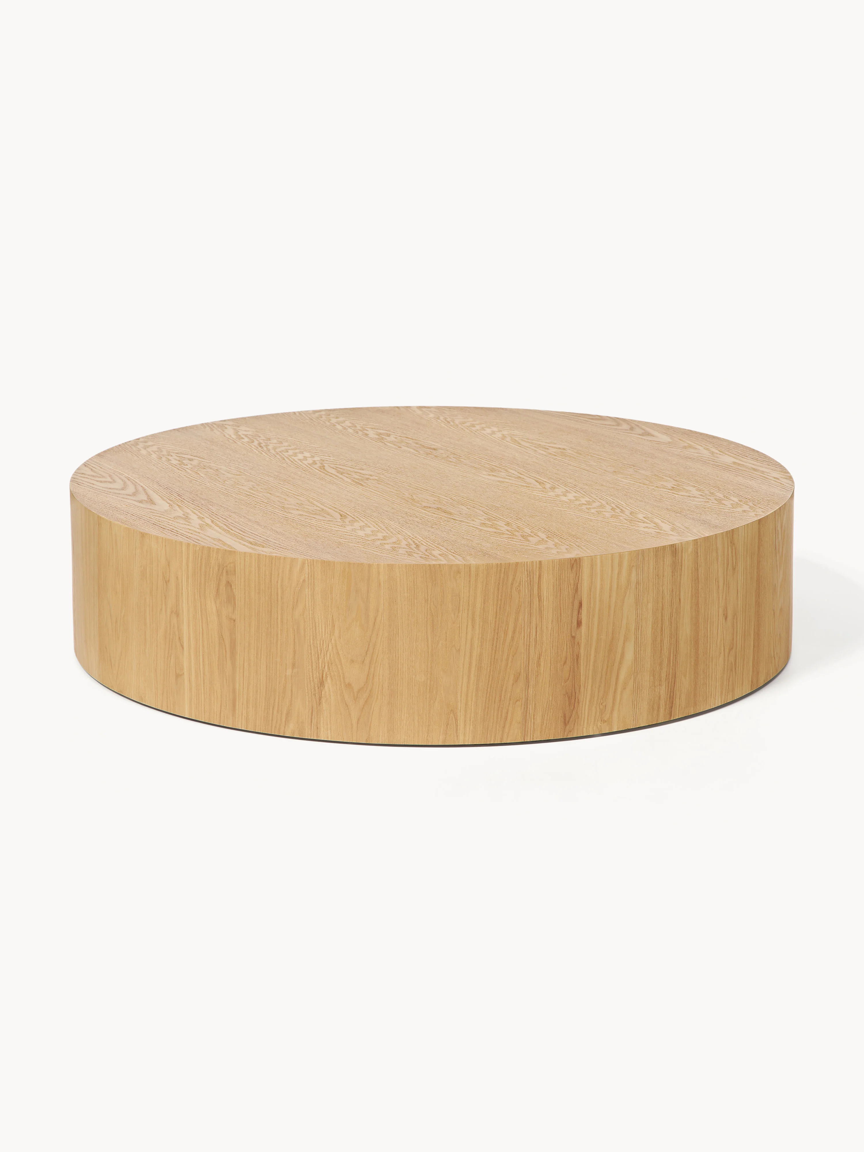 Runder XL Holz-Couchtisch Dan