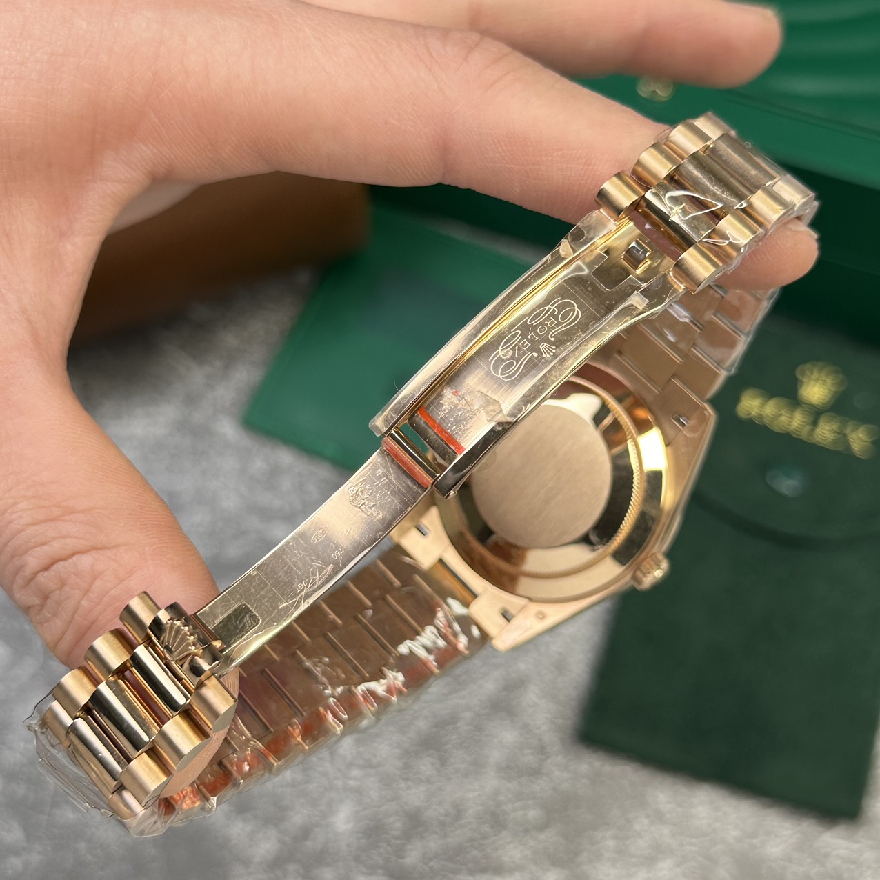 Rolex Day-Date 228235 RG Plated White Dial 40mm Super Clone
