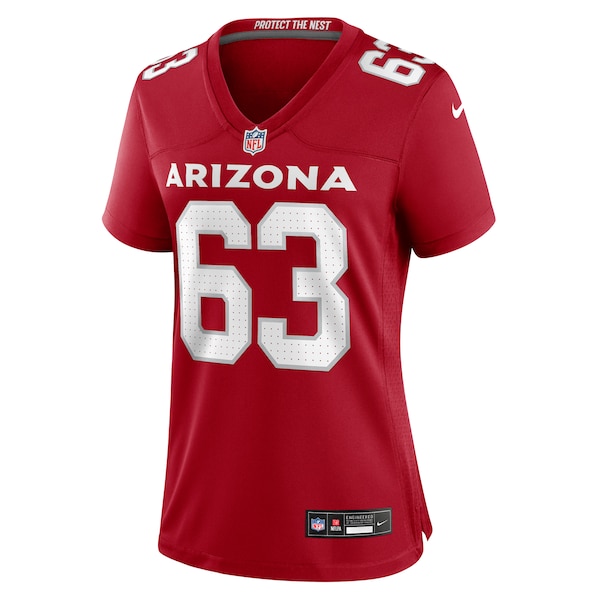 Evan Brown Arizona Cardinals Nike Women's Team Game Jersey -  Cardinal