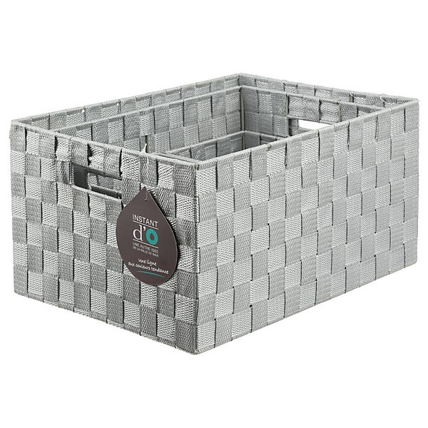 4 paniers bisauté Gris Lise - 5Five