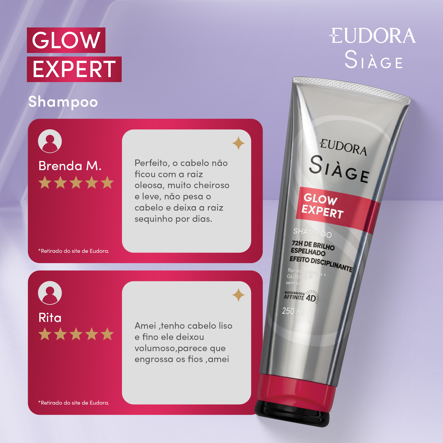 Shampoo Siàge Glow Expert 250ml