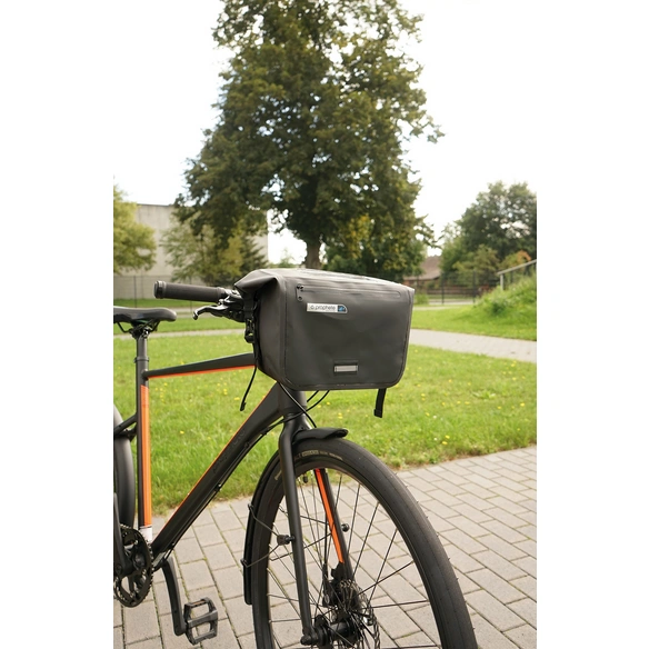 Lenkertasche, mit Reflektoren, LxBxH: 13x27x25 cm, schwarz