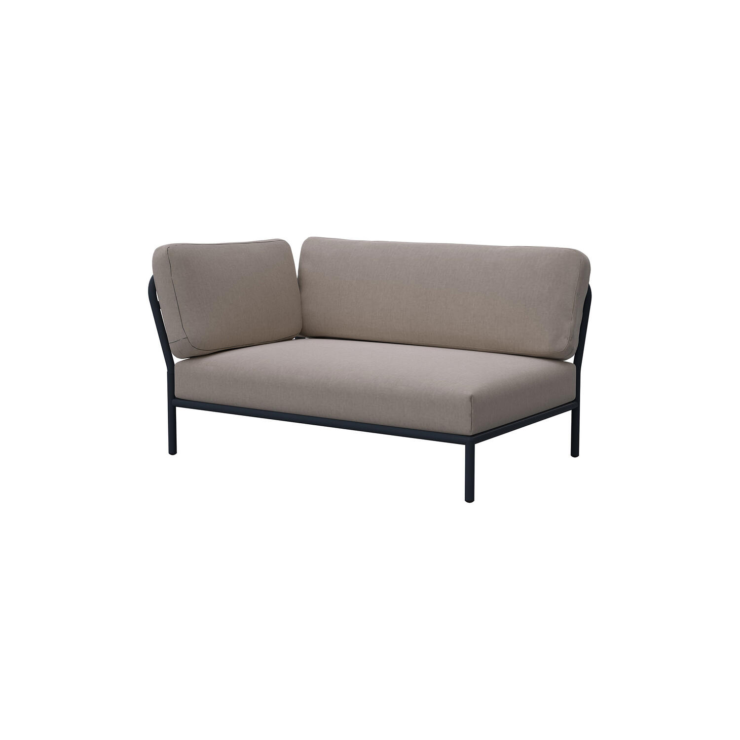LEVEL venstrevendt loungesofa, ash/grey
