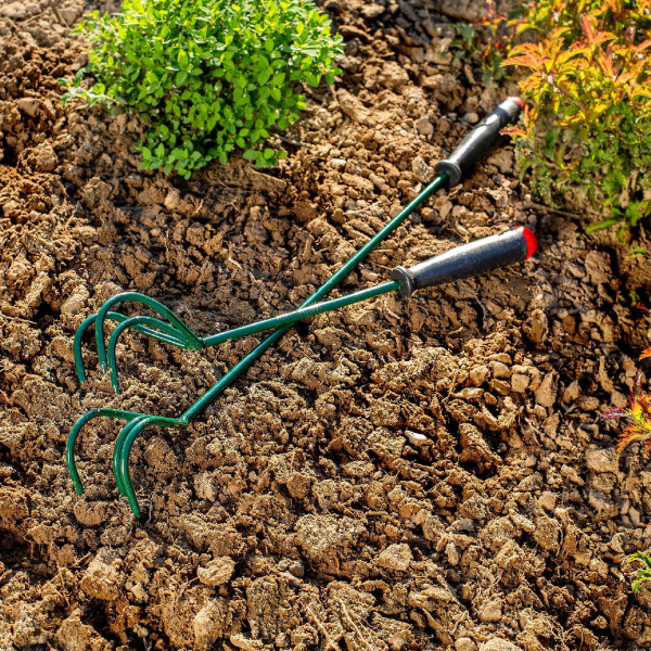 Spulchniacz Kultywator Gleby Ręczny Ogrodowy 30cm
