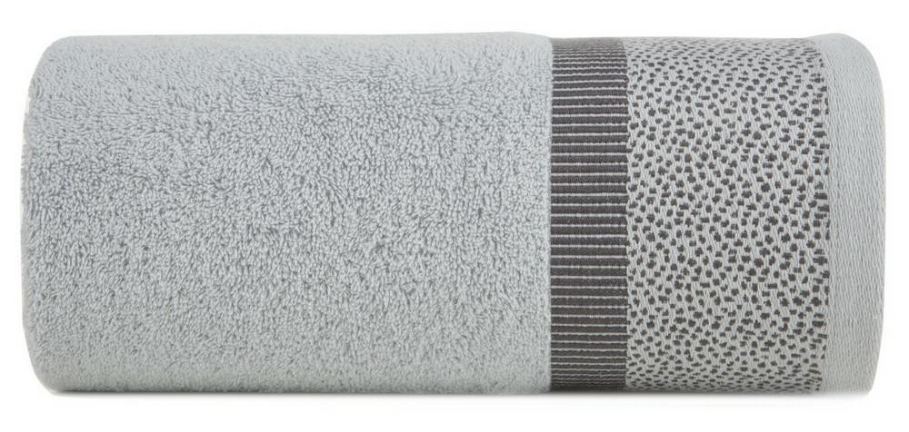 Ręcznik Marit 70x140 srebrny frotte 485 g/m2