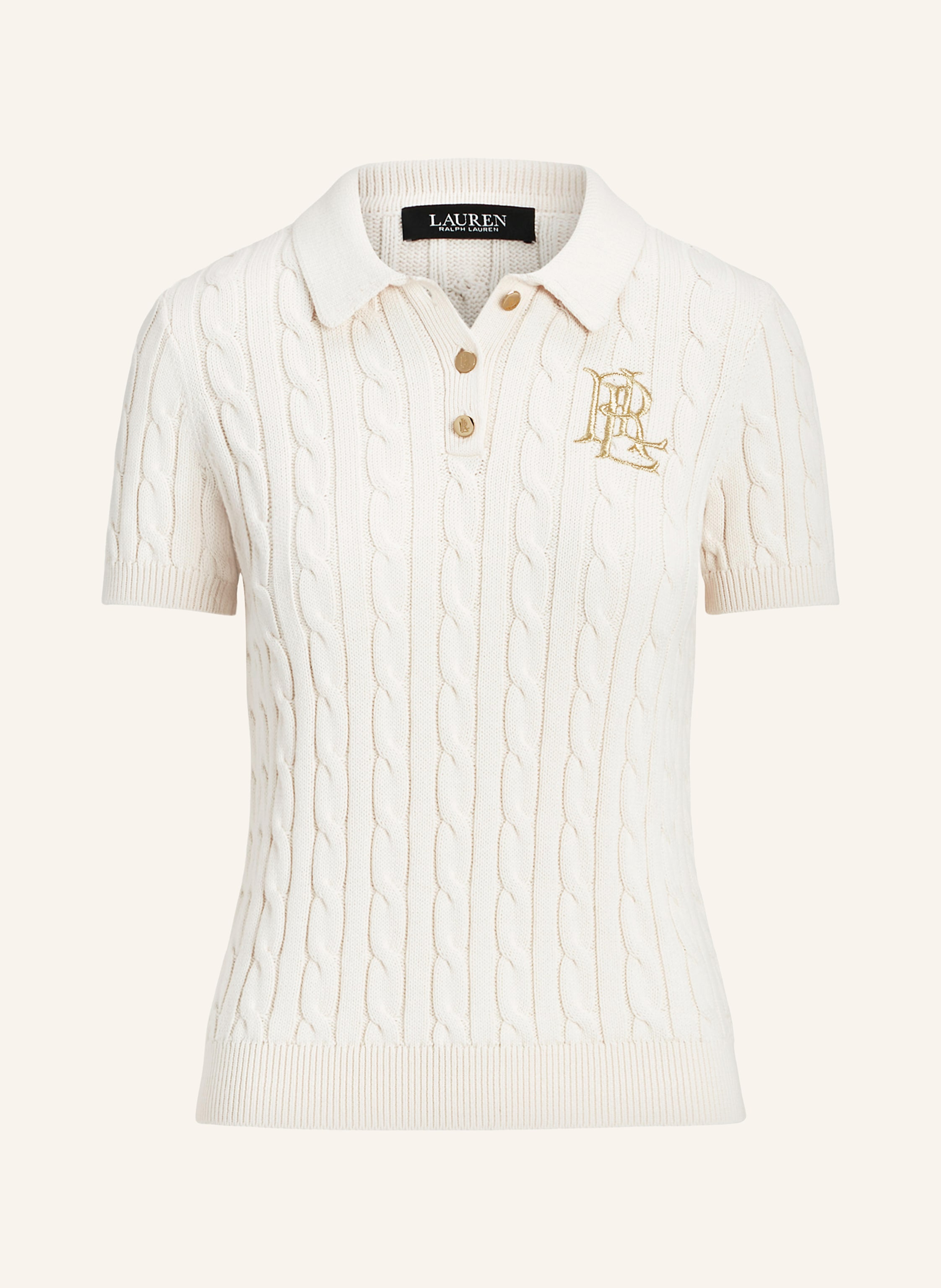 LAUREN RALPH LAUREN Strick-Poloshirt