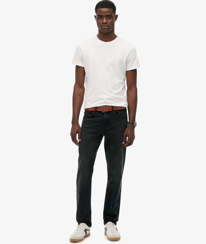 Organic Cotton Vintage Slim Straight Jeans