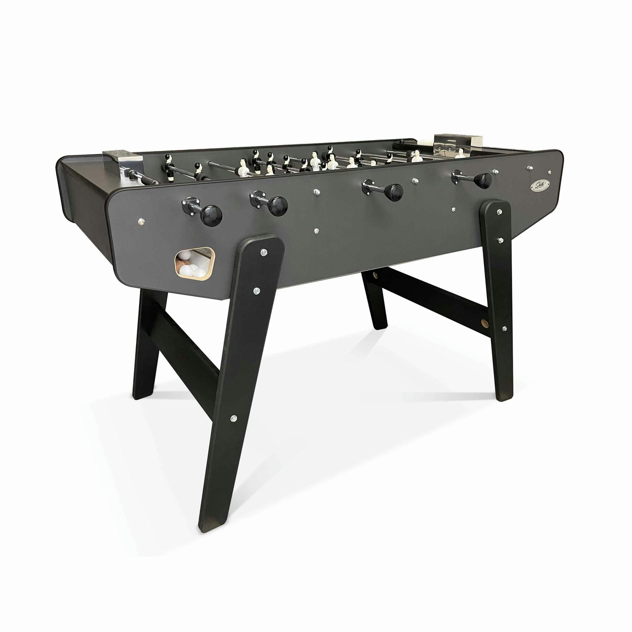 STELLA INDOOR CLUB - Baby-foot d’intérieur gris anthracite