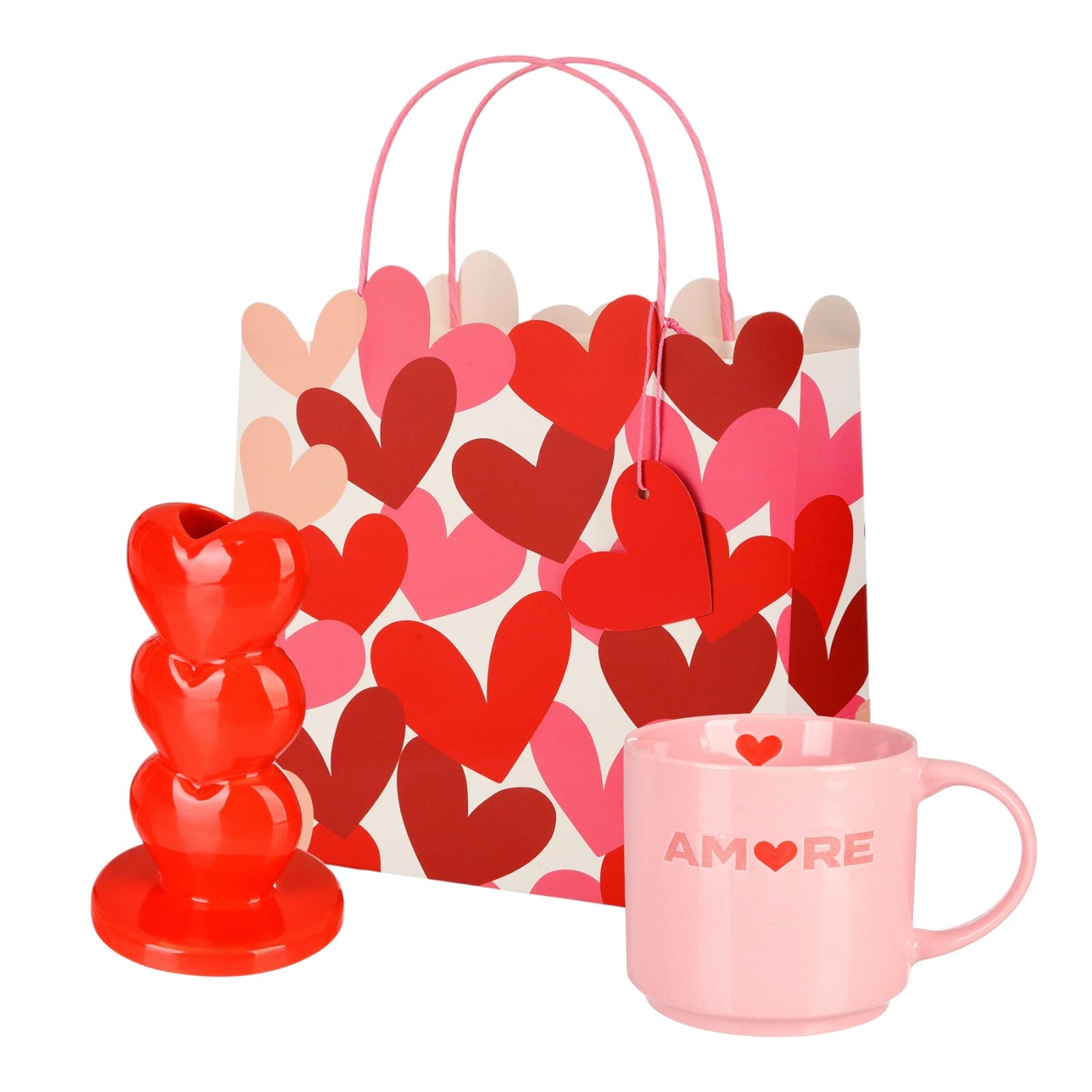 Geschenk-Set Amore Rot, 3 -tlg.