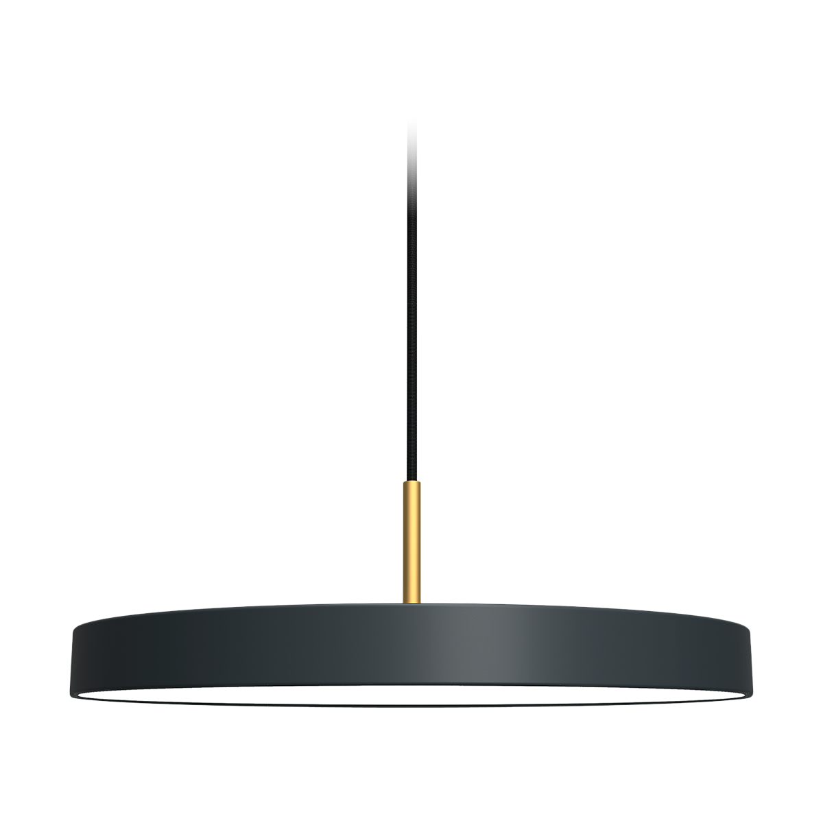 Umage Asteria Medium hanglamp anthracite grey - met koordset - Ø 43 cm