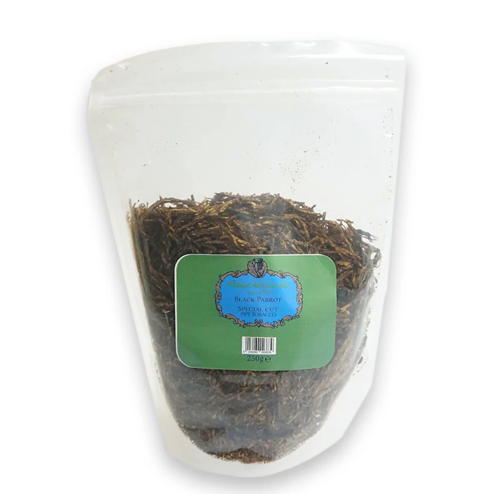 Robert McConnell BLACK PARROT Pipe Tobacco 25g Loose
