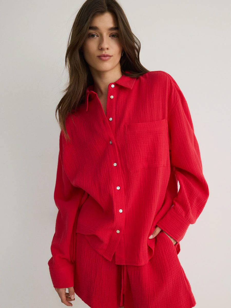 Muslin Cotton Shirt
