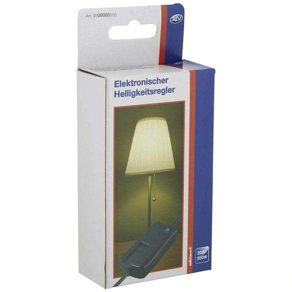 Dimmer, Kunststoff, Schwarz
