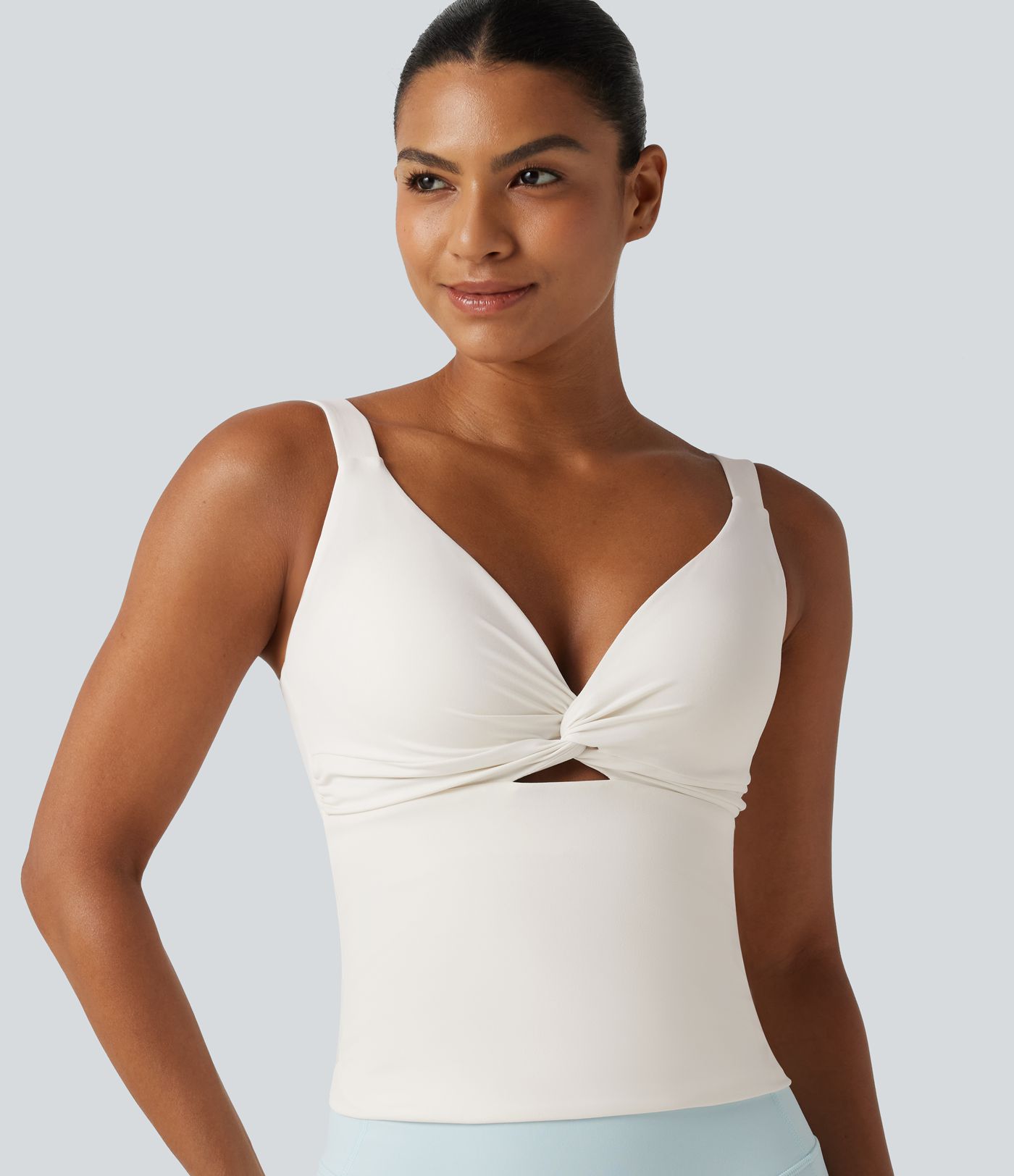 Débardeur de yoga Halara UltraSculpt™ maintien léger push-up à bonnets moulés