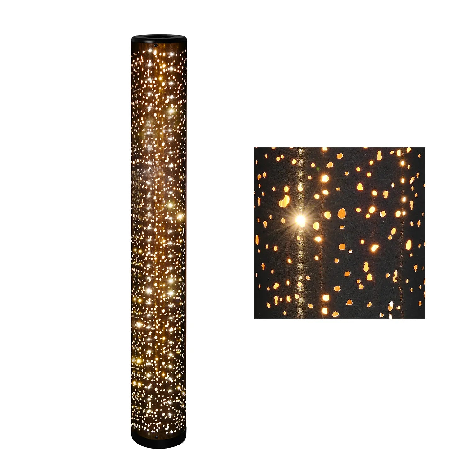 Trio Leuchten vloerlamp Taco - 1 lichts - 13 x 103  cm - zwart