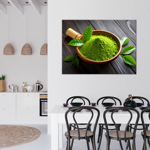 Obraz do kuchni jadalni, Matcha 30x20
