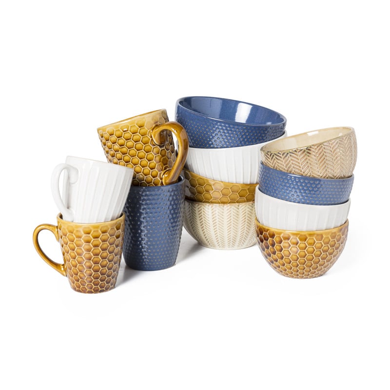 Mokje relief - bruin - 175 ml