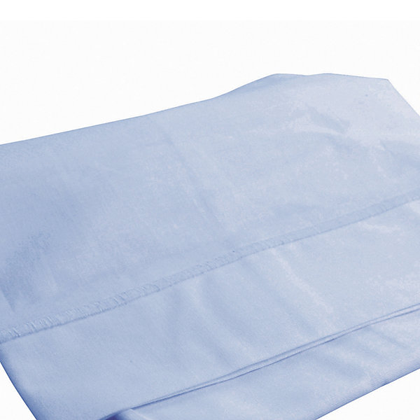 Drap plat avec point bourdon (120x180 cm - Bleu ciel)