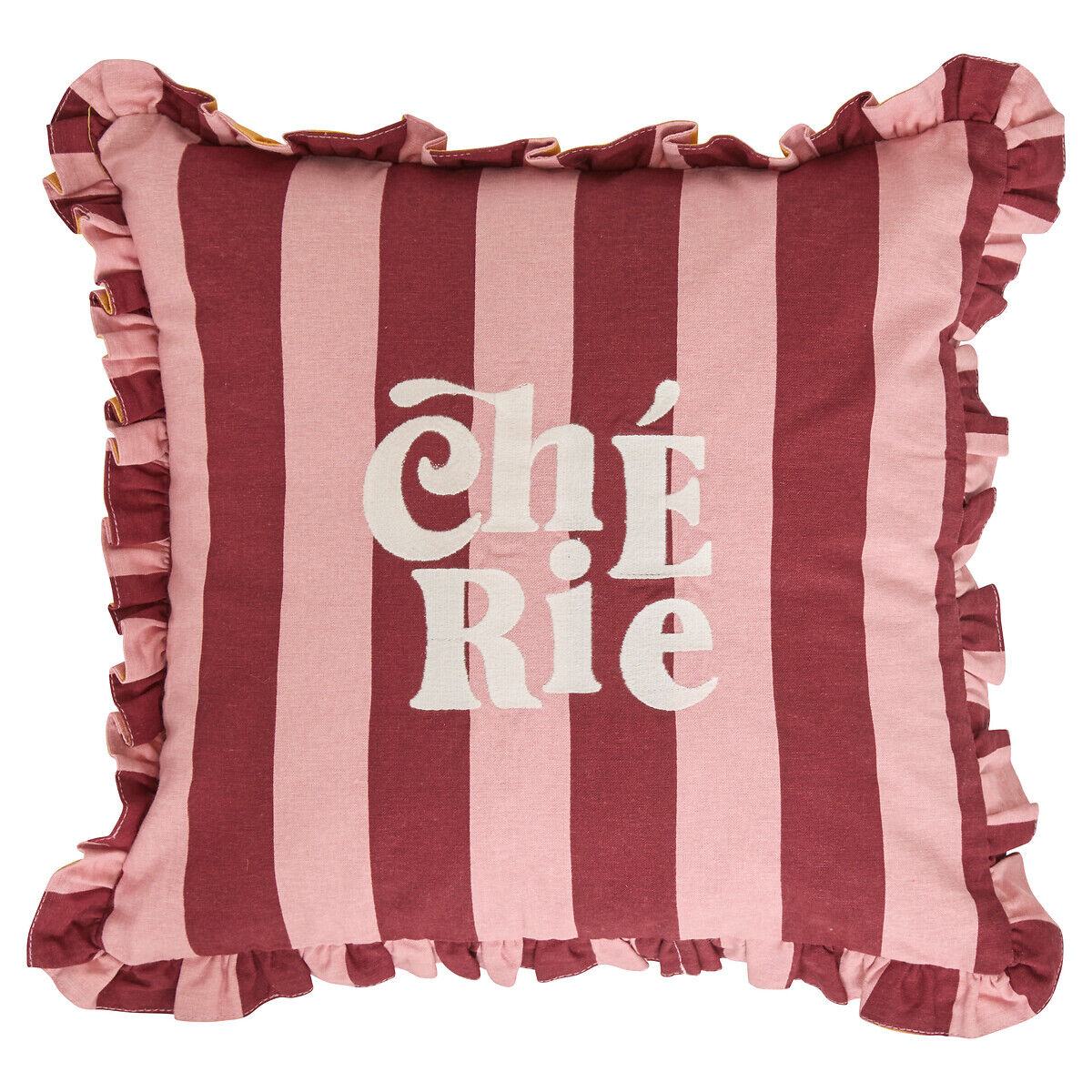 Almofada CHERRY vermelha e rosa