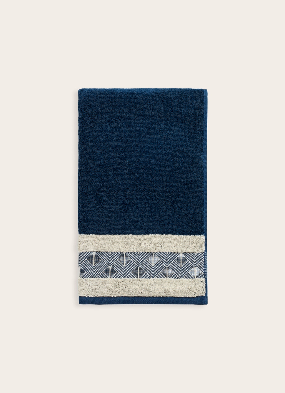 SERVIETTE DE TOILETTE ELSA MARINE