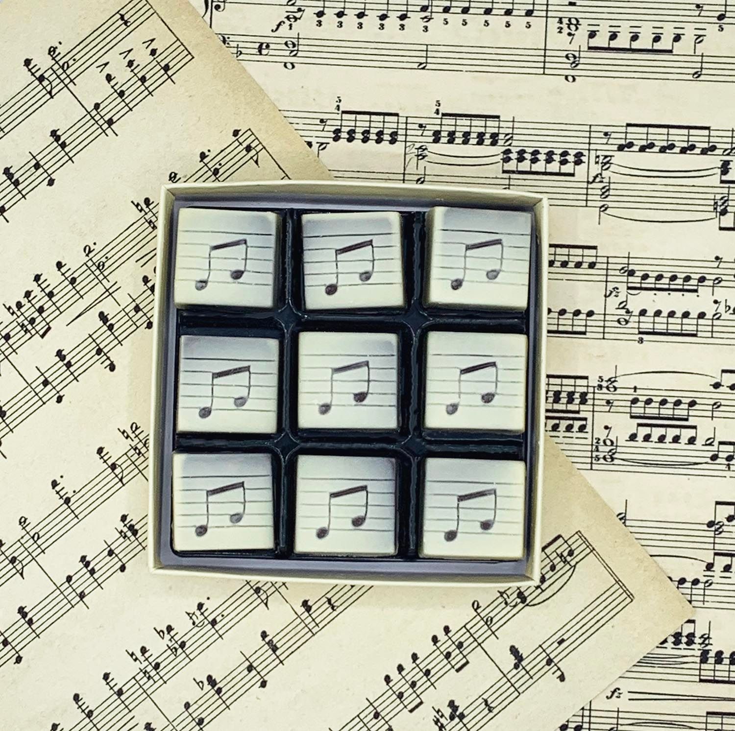 CHOC ON CHOC Chocolate Musical Notes