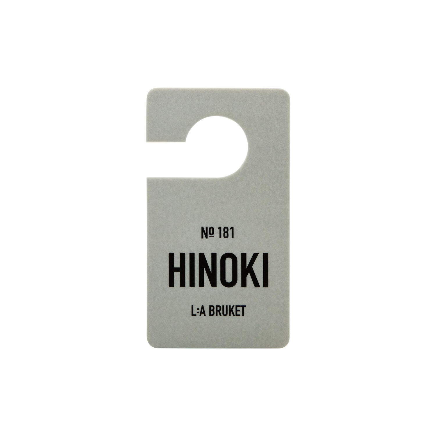No. 181 Fragrance Tag, hinoki
