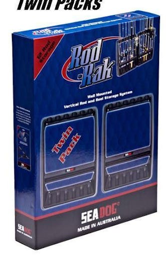 Sea Dog Vertical Fishing Rod Holder - Twin Pack - Holds 6 Fishing Rods Each