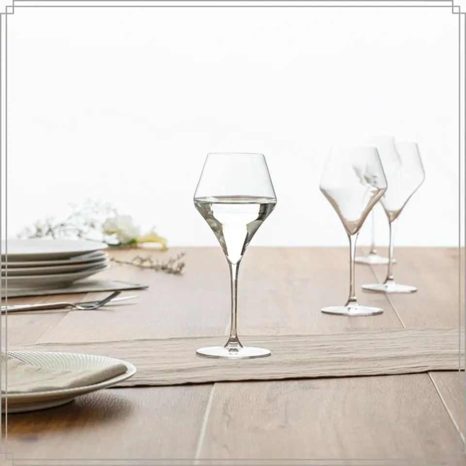 OTIX Wijnglazen Witte Wijnglazen Wit Wijnglas 270ML Set van 12