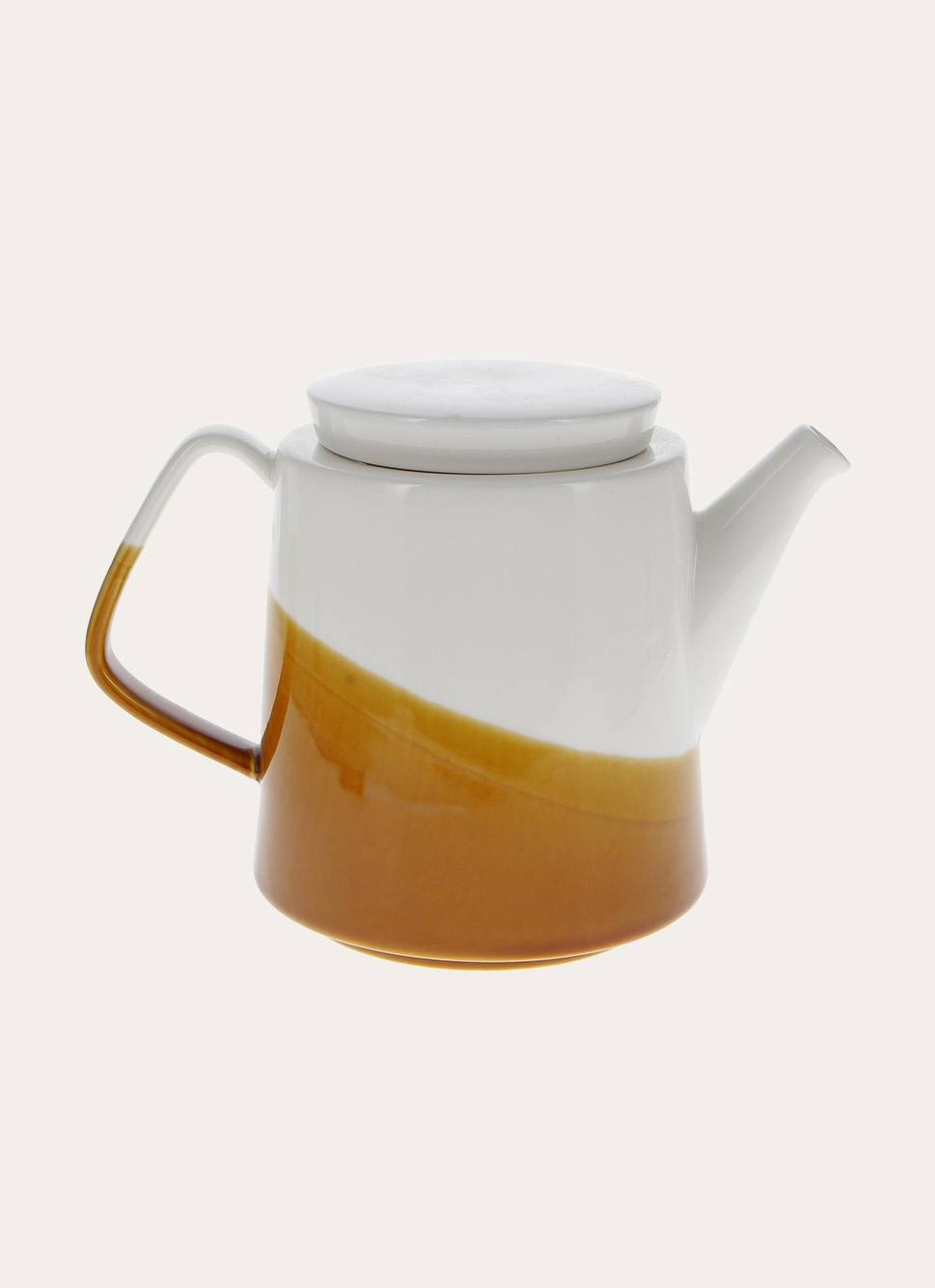 THÉIÈRE EN PORCELAINE SUNSET CARAMEL