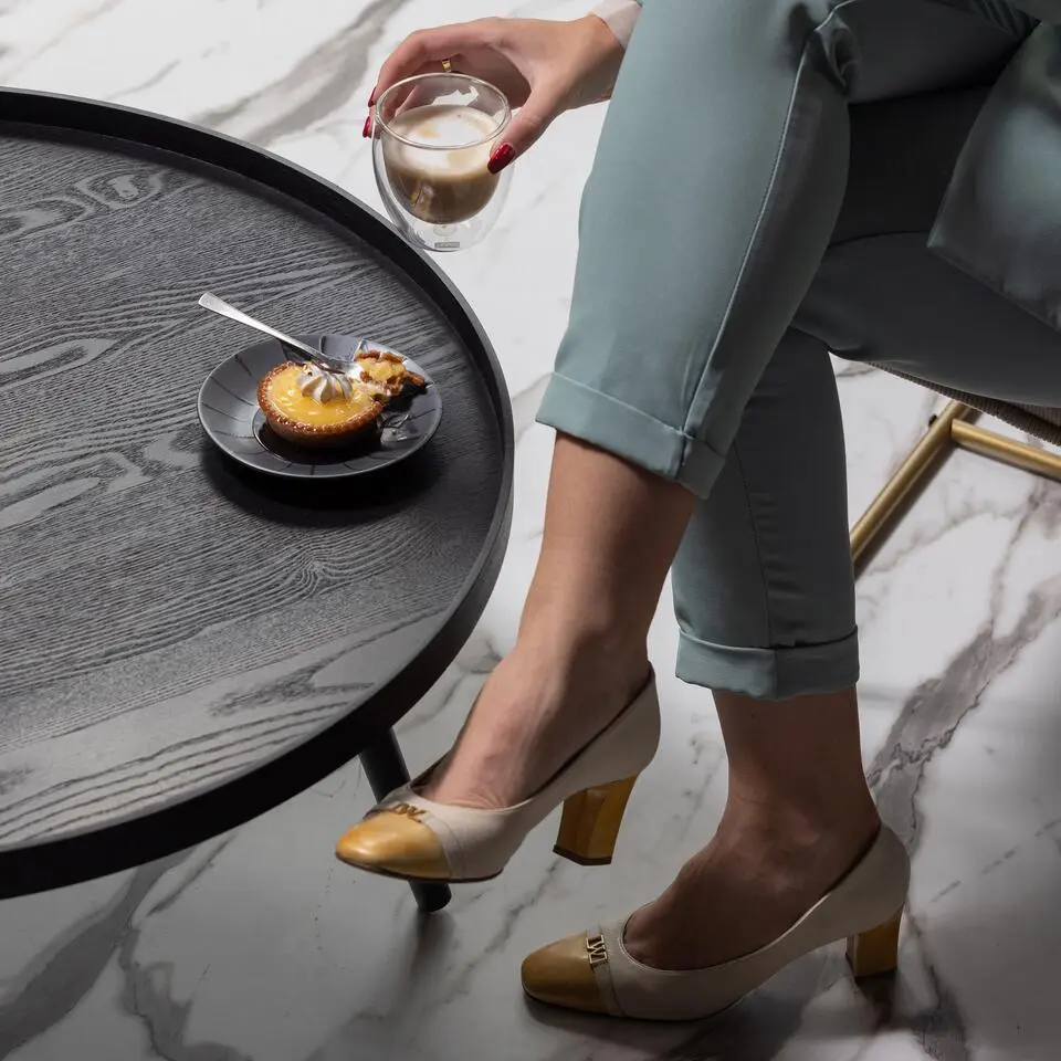 WOOOD Mesa Bijzettafel XL - Hout - Zwart - 39x78x78