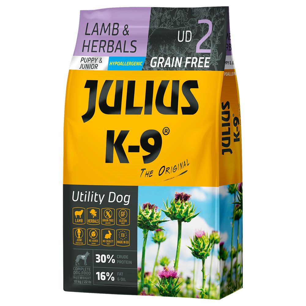JULIUS K-9 Puppy & Junior Grain Free Lamb & Herbals
