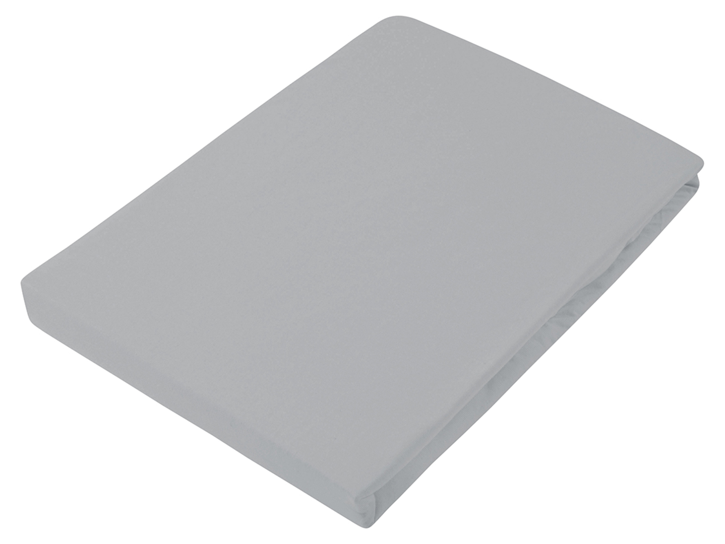 Prześcieradło z gumką Jass jersey 200x220 cm szare
