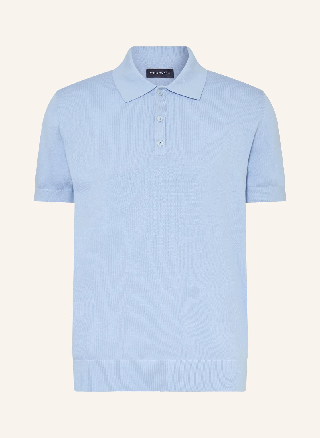 STROKESMAN'S Strick-Poloshirt