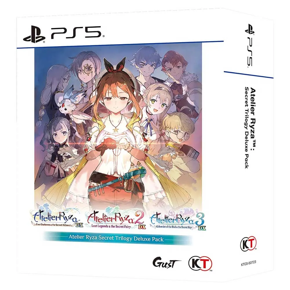 Playstation PS5 Atelier Ryza Secret Trilogy DX-Import-Asia