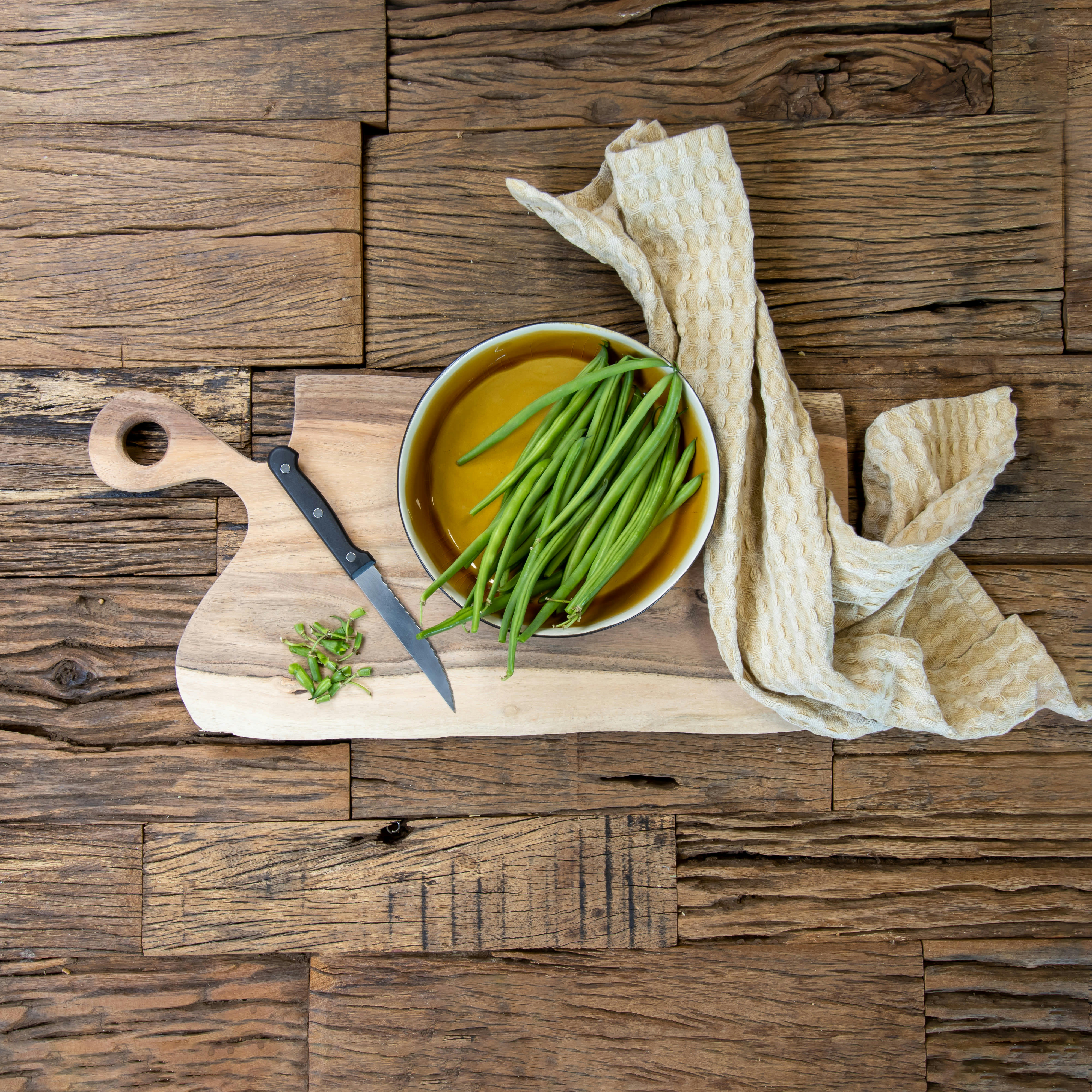 WOOD - Planche à découper en bois d'acacia 50x24cm