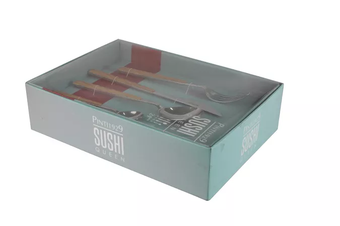 Komplet sztućców 24 cz. na 6 osób PINTI1929 - Sushi Queen Tek (2.5 mm) - pudełko 23.17C0.7091.K24