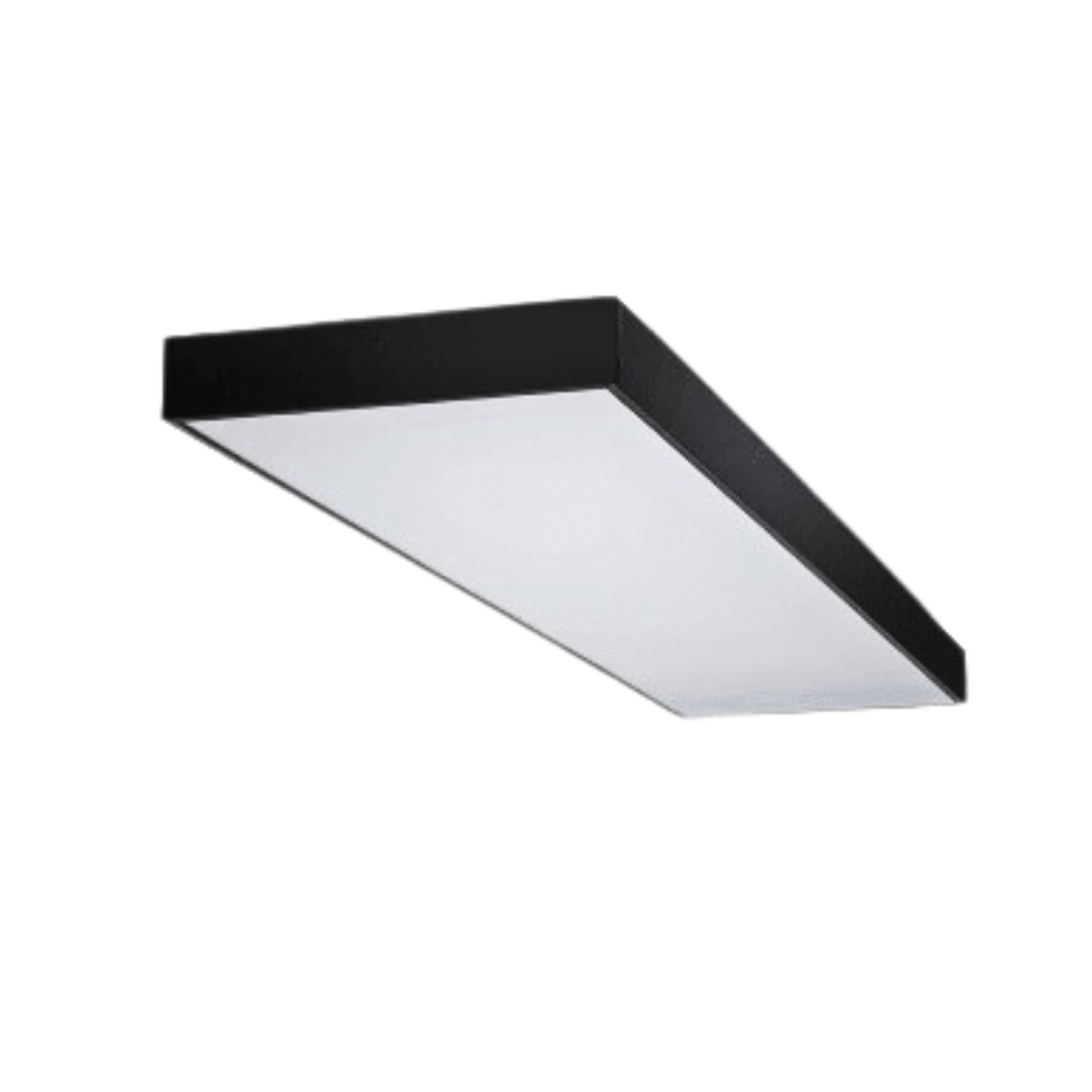 Plafon Downlightprostokątny czarny LED 1x50W 120cm 4500lm IP20 Ecolight