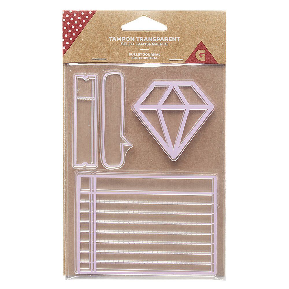Tampon bullet décor PVC